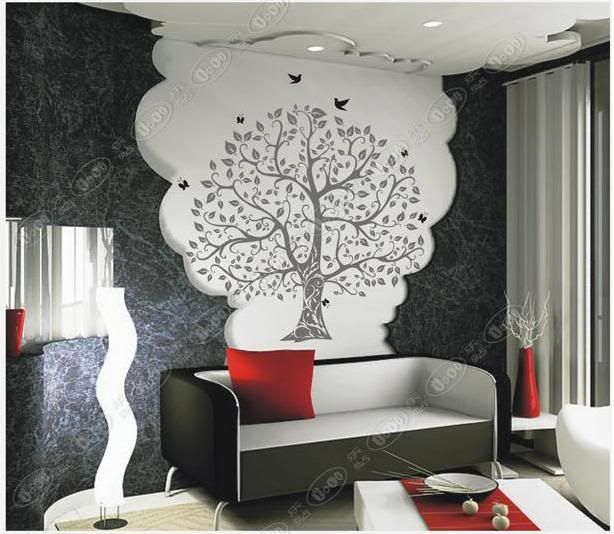 Large Big Wall Decal Sticker Big Tree 009 eBay